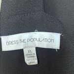 Dress the Population  Black Maxi Dress Photo 7