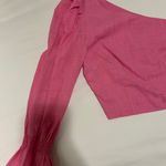Showpo Off The Should Pink Cropped Blouse Photo 4