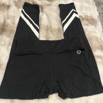 Tory Burch Sport Chevron Women's Size XS Black 7/8 Compression Leggings Yoga Gym Photo 0