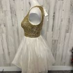 Formal Dress Gold Size 6 Photo 1