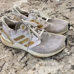 Adidas  Ultraboost - white‎ and gold. Women size 8 Photo 3
