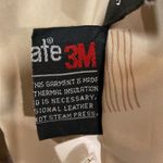 Adventure Bound Thinsulate Long Sleeve Belted 100% Leather Bomber Jacket Size L Brown Size L Photo 13