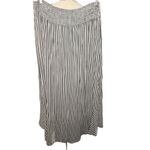 Pink Laundry Black and White Striped Smock Waist High Photo 4