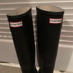 Hunter  rain boots matte black 9 Photo 1