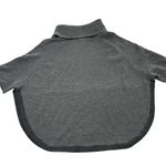 Adrienne Vittadini  Sweater Women X Small Small Grey Turtleneck Poncho Wool Blend Photo 1