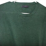 ASOS Men's XL Soft Muscle Fit Green Shirt with Side Zippers 100% Cotton Design Photo 3