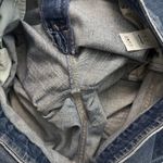 MOTHER Denim Mother Jeans The Roller Wide Leg Flare Raw Hem Distressed Medium Wash High Waist Photo 8