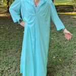 Vanity Fair Vintage peignoir neglige set Robbins egg blue Photo 3