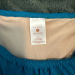 Shade & Shore  Blue Triangle Bikini Bottom Photo 1