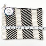 Woven tote bag with small zipper bag boho Black Photo 11