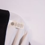 Athleta Fuse Scuba Ponte Stretch Black Gray Colorblock Mesh Midi Dress Small Photo 2