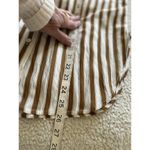 Madewell  Crinkled Button Up Shirt Womens Long Sleeve Striped Relaxed Size XXS Photo 8
