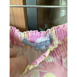 Hill House  SET The Paz Nap Linen Crop Top and Skirt Candy Kaleidoscope smocked Photo 10