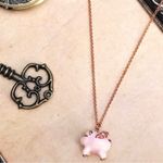 Kate Spade  - Imagination Flying Pig Necklace | Rose Gold - NWT | W/ Dustbag! Photo 3