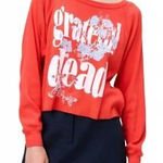 Daydreamer  Graphic Tee Grateful Dead Blooming Flowers Sweatshirt Large NWT Photo 0