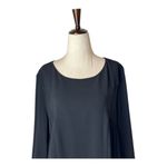 Ba&sh  Dress Women‎ Medium Black Ruffle Hem Stinson Tiered Mini Whimsigoth Gothic Photo 5