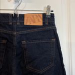 ZARA Cropped 90’s Jeans ZW Premium Dark Wash Wide Leg size 2 Photo 8
