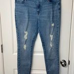 Levi's NWOT Denizen from Levi’s women’s high rise jegging denim ripped jeans stretch 32 Photo 0