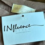 Ellen Anne Mocha Brown Cassandra Cutout Long Sleeve Bodysuit Size Small NEW Photo 4