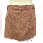 Gap JEAN CAMEL Y2K FRAYED HEM DENIM SKIRT! 100% COTTON! CLASSIC DENIM! Photo 2