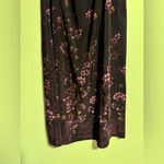 EUC Cimmaron Plus Purple and Yellow Sleeveless Floral Dress size 22 Photo 3