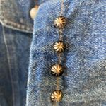 Cheyenne outfitters Small Western denim jacket with studs button up short $69 Blue Photo 4