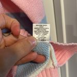 NWT Sincerely Jules‎ Pastel SKI Crew Neck Sweater Photo 4