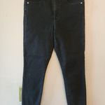 Gap  high rise true skinny ankle length black stud jeans size 8 Photo 0