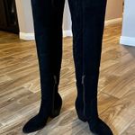 MICHAEL MICHAEL KORS NWOB Harlow suede knee high boots SIZE 5.5 Black Photo 3