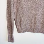 Abercrombie & Fitch Light Pink Marled Mock Neck Pullover Sweater Photo 3