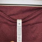 Lululemon Soft Sueded Red Leggings 6 Photo 3
