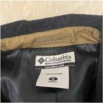 Columbia  Women's Medium Black Jacket Belted Velvet Toggle Closure Casual Photo 4