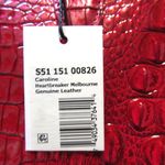 Brahmin NWT Caroline in Heartbreaker Red Melbourne Leather Satchel Purse Photo 2