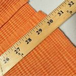 House of Harlow  1960 Orange Ribbed Knit Bodycon Midi Skirt Small Stretch Casual Photo 8