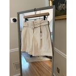 EXPRESS Super High Waisted Faux Leather Belted Bermuda Shorts/ Size 2 NWT Photo 8