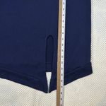 Gap  Tie-Front Heavy Weight T-Shirt Top Navy Blue Short Sleeve Casual Women's S‎ Photo 5