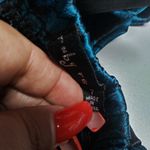 Ruby Rox  Dress Teal Strapless Bubble Hem Dress Hoco Prom Juniors  Size 7 Photo 7