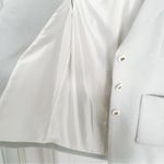 Japanese Kawaii Gyaru Fuzzy Pastel Blue Winter Fur Buttoned Blazer Jacket Coat Size XS Photo 9