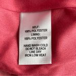 Lulus Next To You Rusty Rose Swiss Dot Ruffle Dress Women’s Size S Side Slit Pink Photo 9