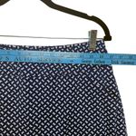 JO FIT Navy Blue White Bow Print Golf Skort Skirt Pleated Built Photo 6