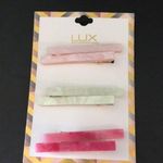 3 set of Marbleized Hair Clips by LUX Photo 0