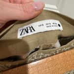 ZARA  Embroidered High-waisted Shorts Photo 7