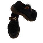Car Shoe Olimpiadi St Moritz Black Scarpa Donna Chunky Lug Slip On Rare Size 7 Photo 1