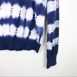 AQUA Tie Dye Long Sleeve Hoodie Blue White Medium Photo 3