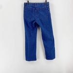 Theory Blue Medium Wash Cropped Jeans Photo 5