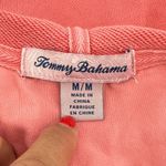 Tommy Bahama  Sunray Cove Hybrid Pullover Sweatshirt Coral Cotton V Neck Medium Photo 5