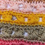 Bohemian Knit Crossbody Purse Rainbow Pride Shoulder Bag u Whimsical Lined Pompo Yellow Photo 7