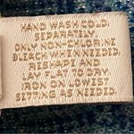 Chico's CHICO’S blue/purple/silver metallic open lightweight cardigan. Size “0”=Small/4. Photo 9