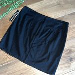 Design Lab  NWT sequin mini skirt black Photo 4