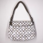 Coach Kristen OP Art Sequin Logo Bag Top Handle Satchel Mini Purse 45088 Y2K Photo 2